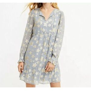 LOFT NWT gold star dress XL